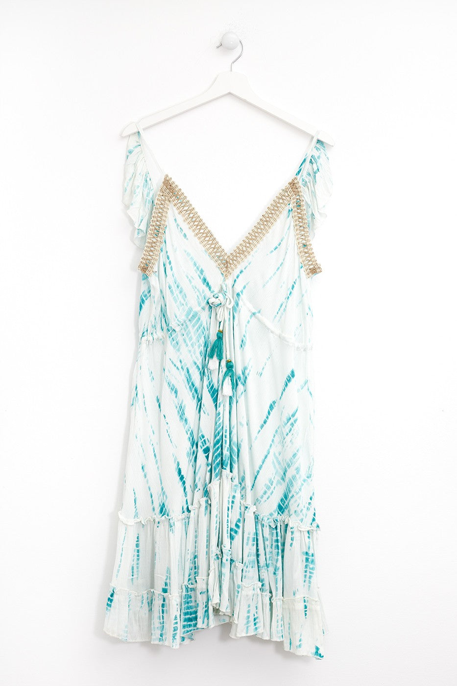 Vestido mini tie dye