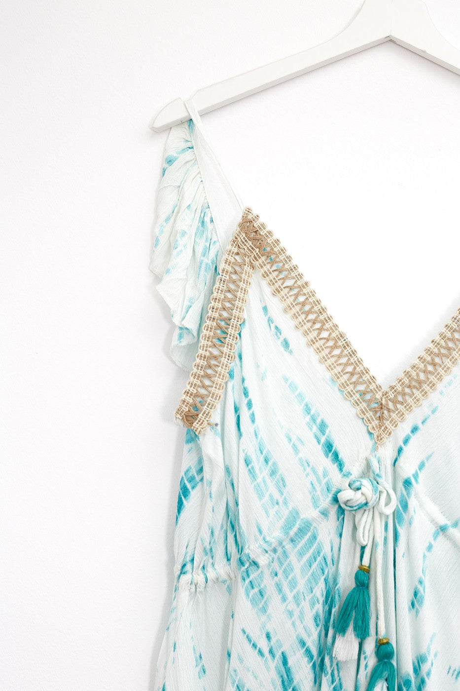 Vestido mini tie dye