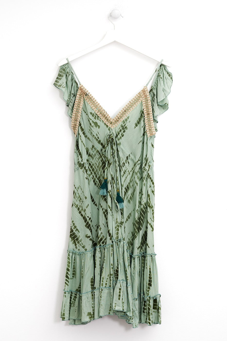 Vestido mini tie dye