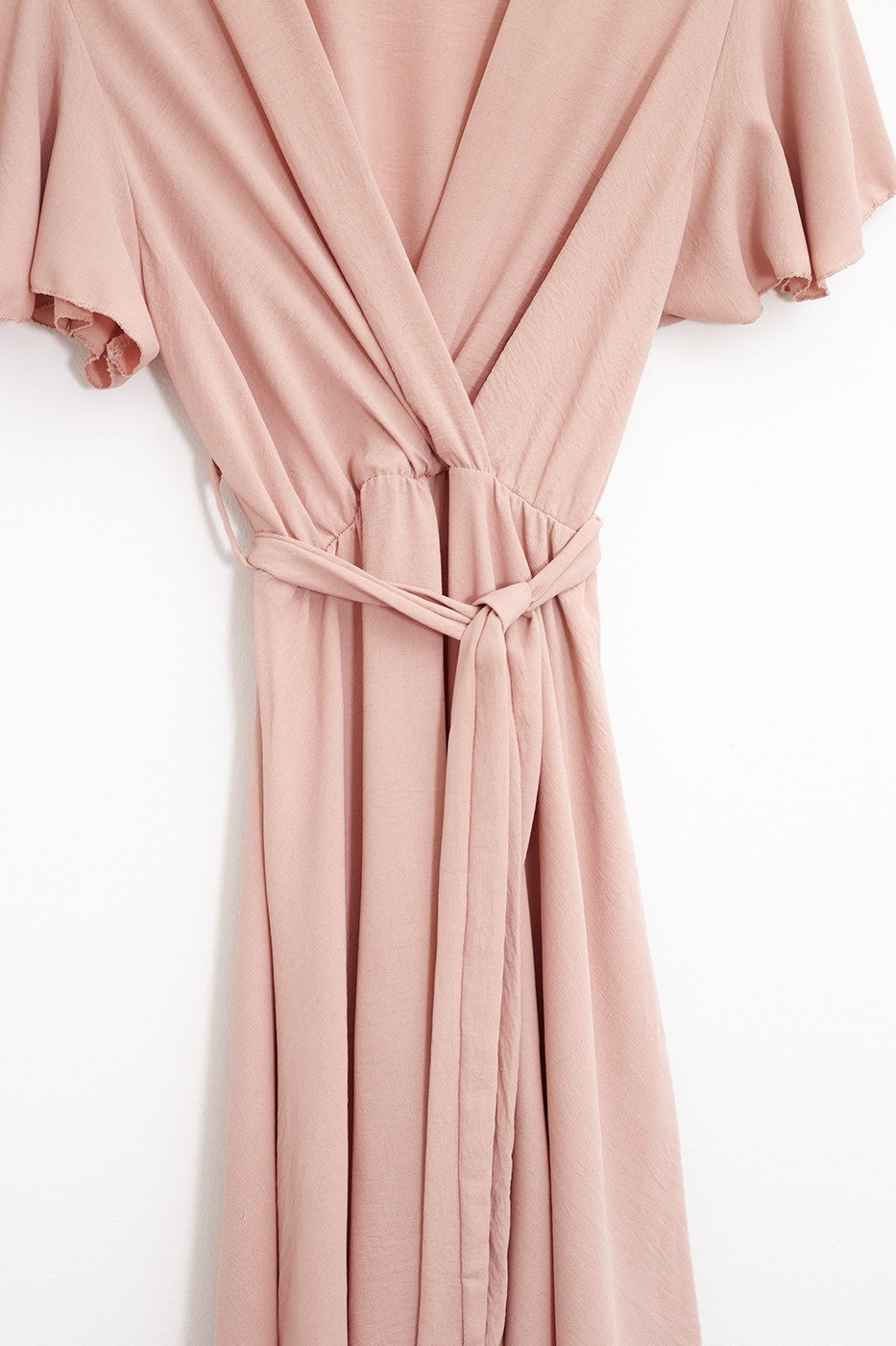 Vestido mini cruzado