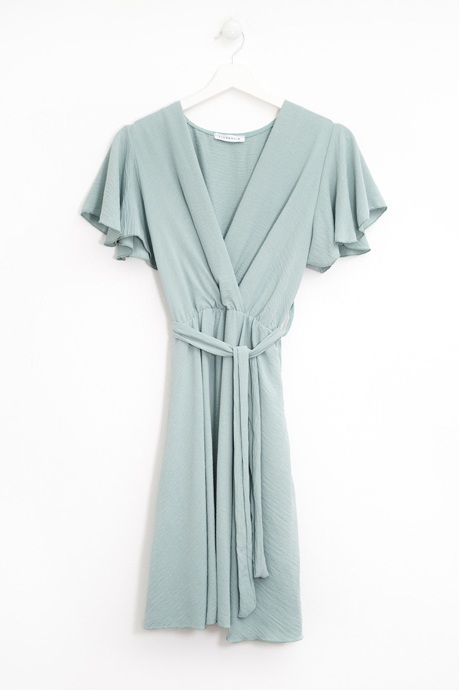 Vestido mini cruzado