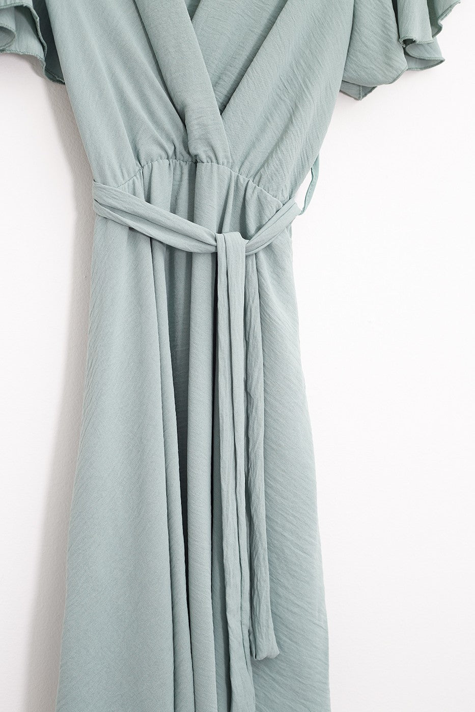 Vestido mini cruzado