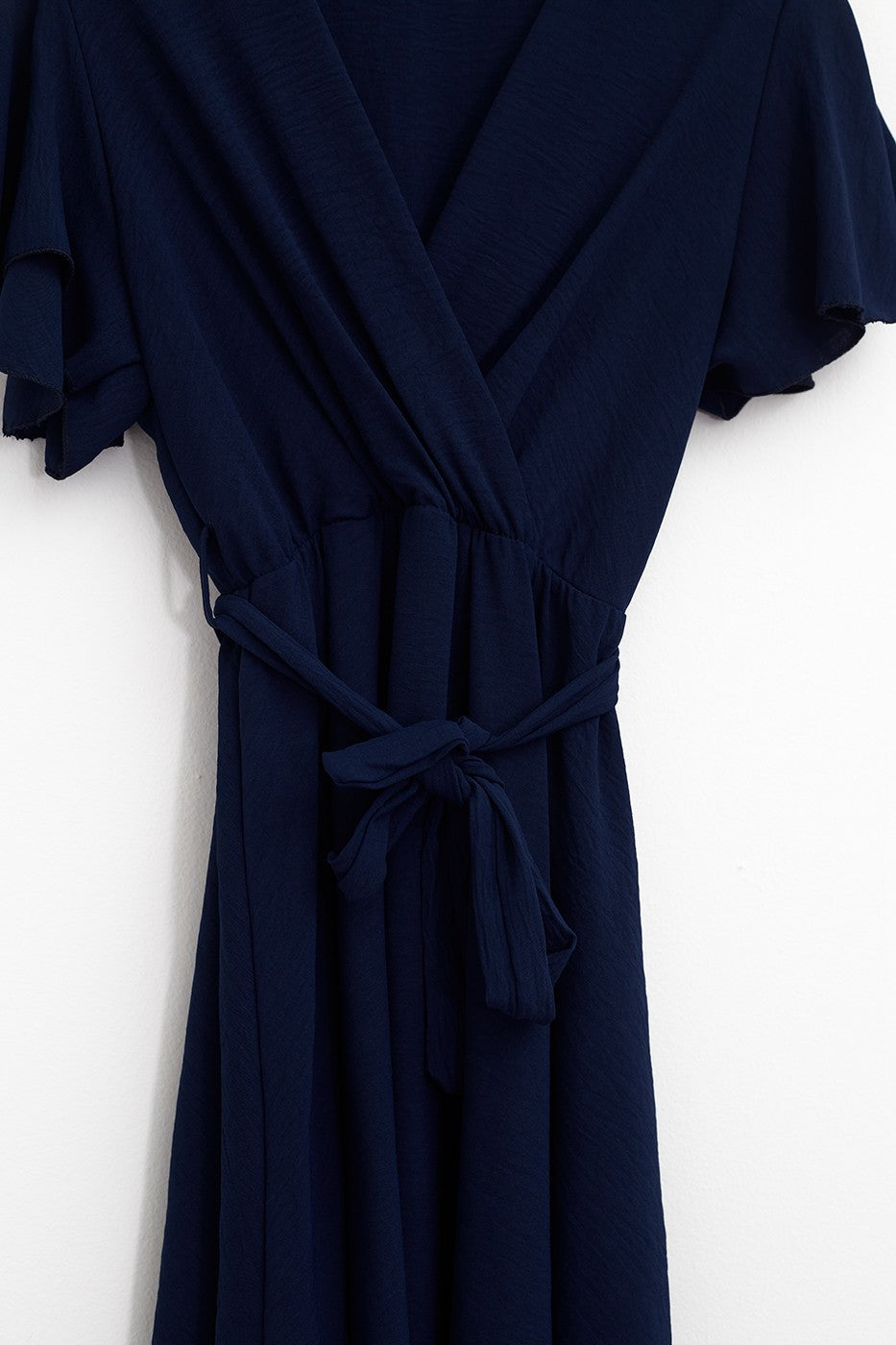 Vestido mini cruzado