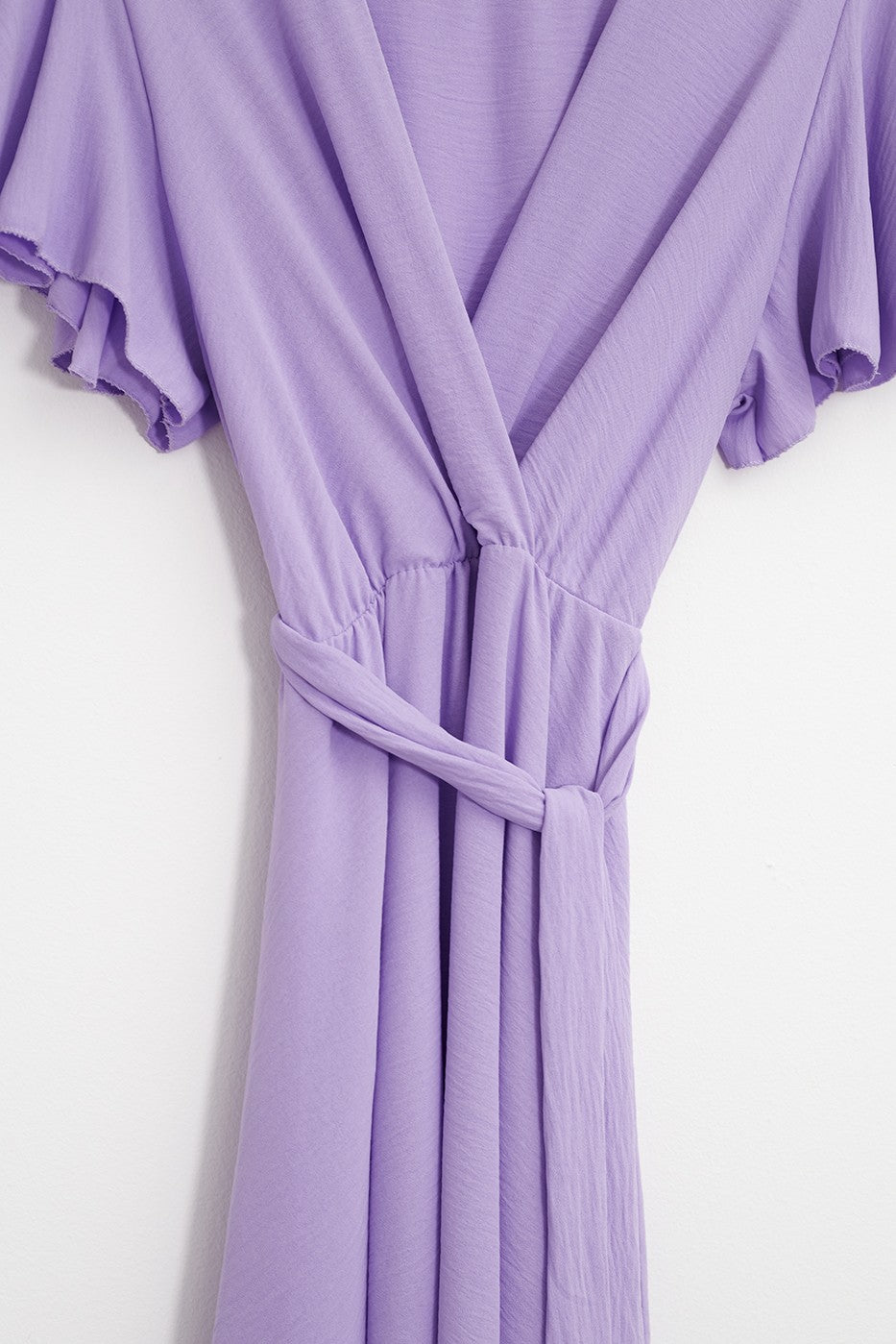 Vestido mini cruzado