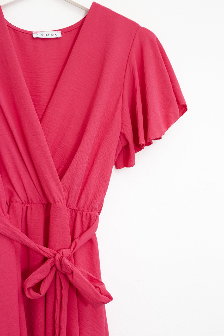 Vestido mini cruzado