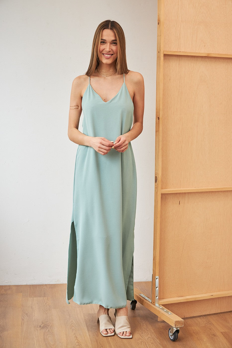 Vestido tirantes cruzados
