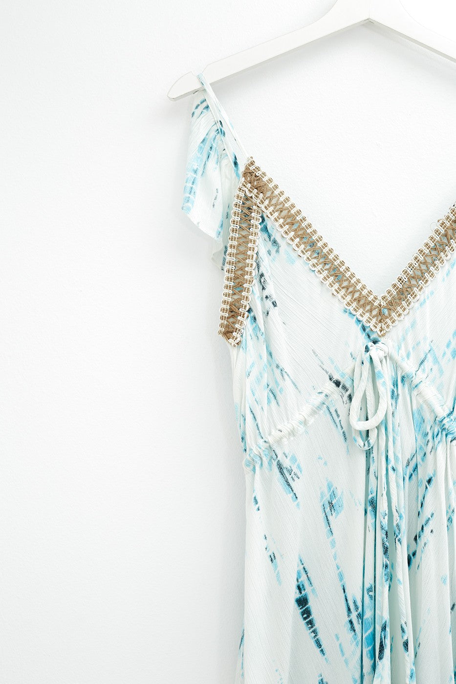Vestido mini tie dye