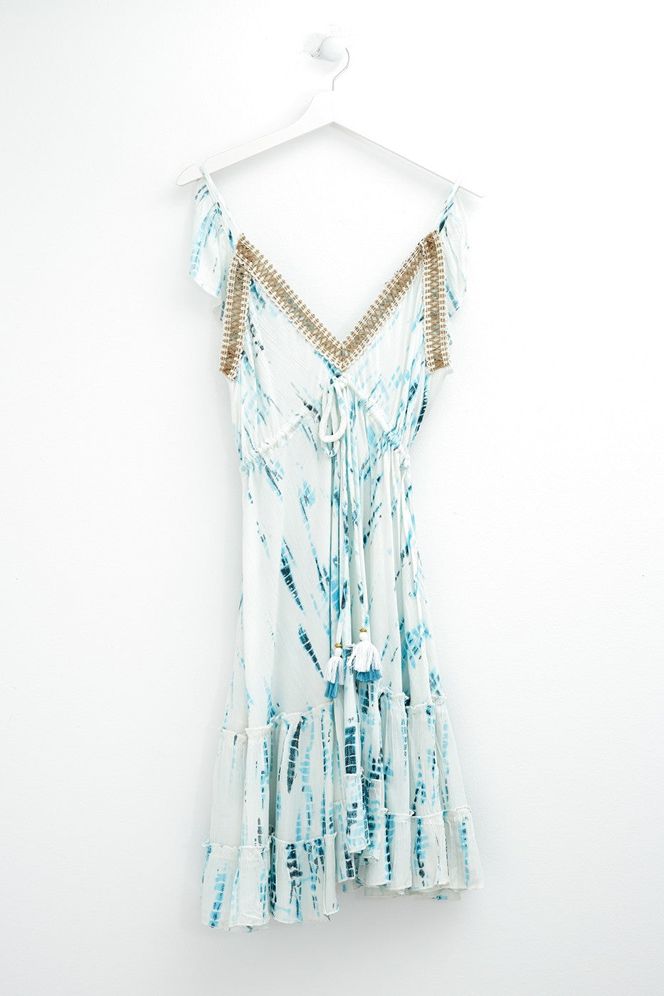 Vestido mini tie dye