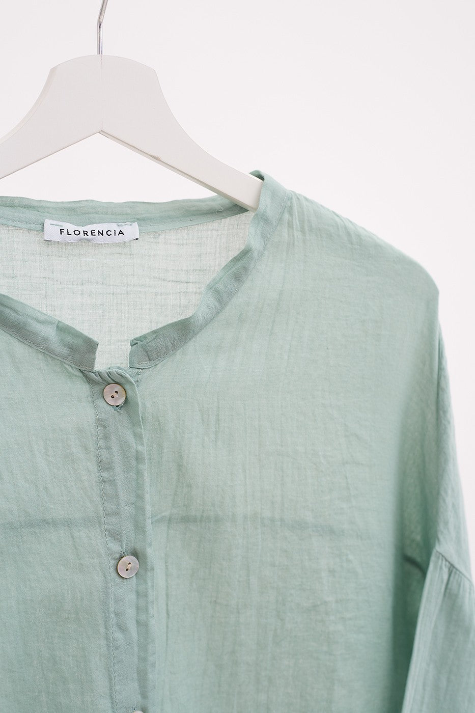 Camisa cuello mao