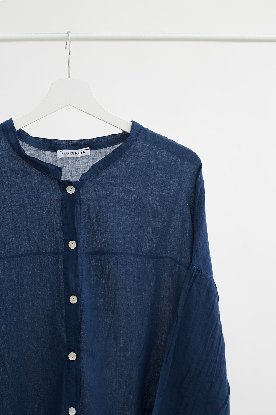 Camisa cuello mao