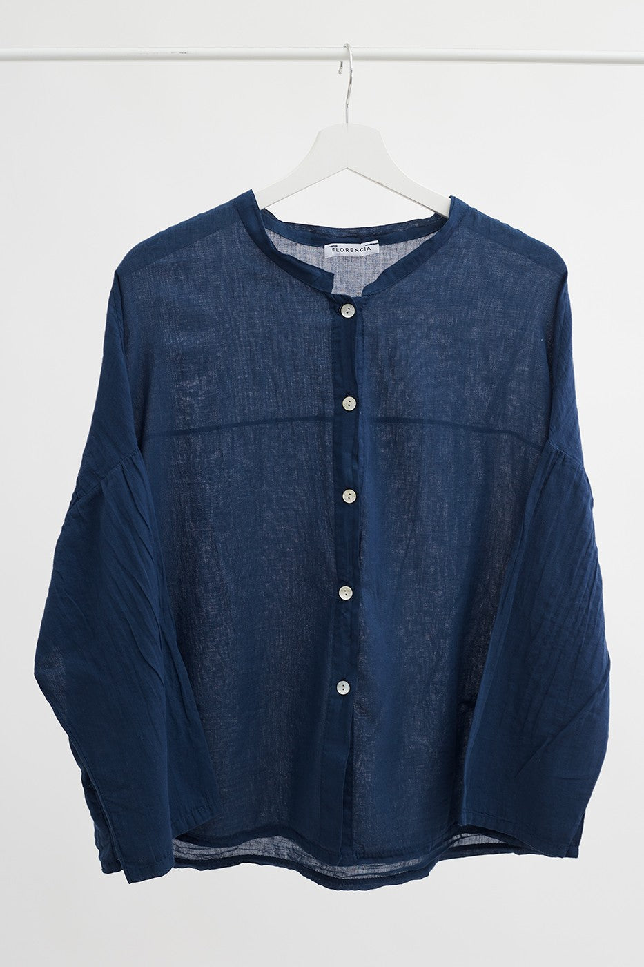 Camisa cuello mao