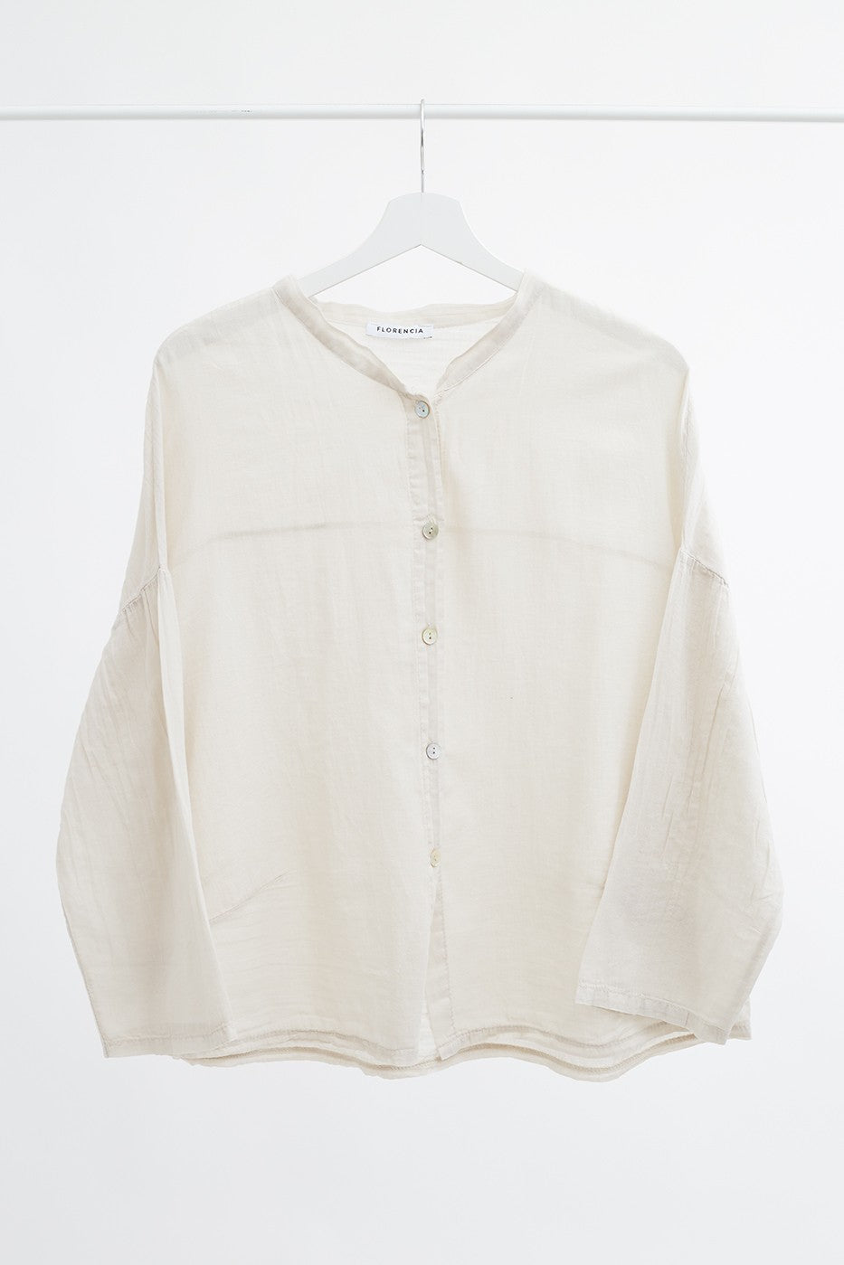 Camisa cuello mao