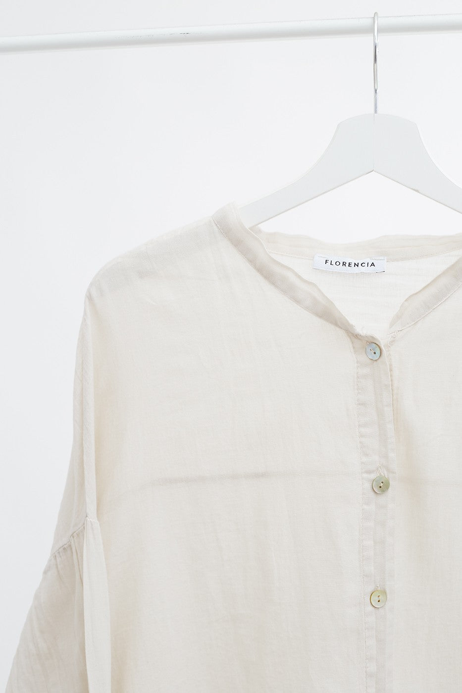Camisa cuello mao