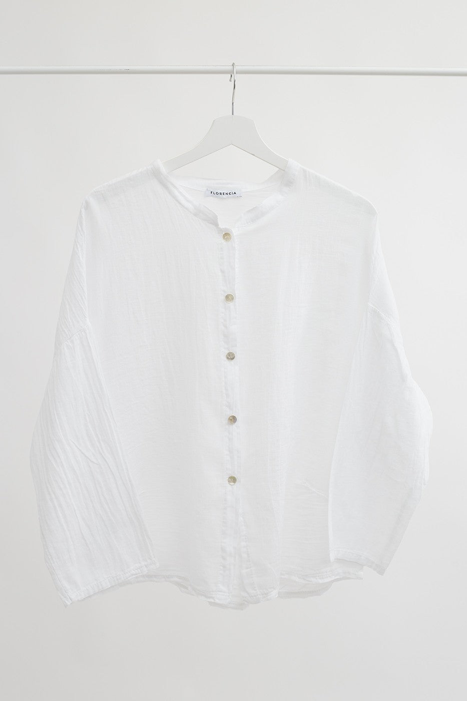 Camisa cuello mao