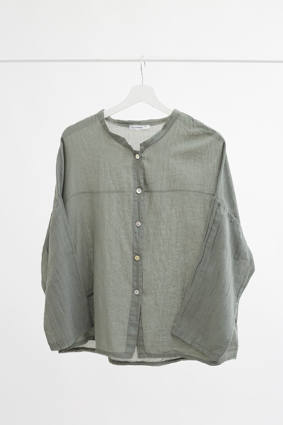 Camisa cuello mao