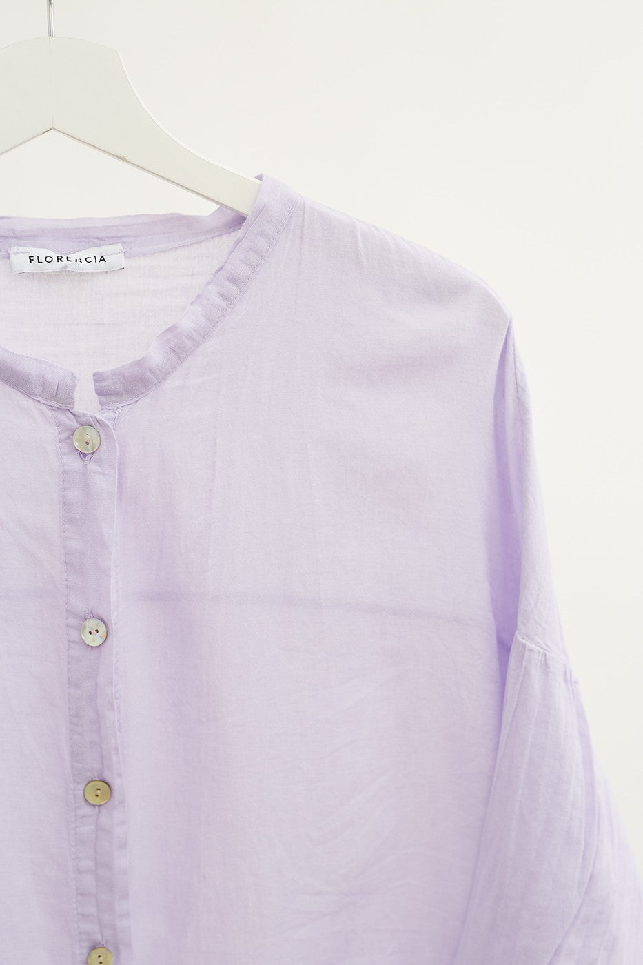 Camisa cuello mao