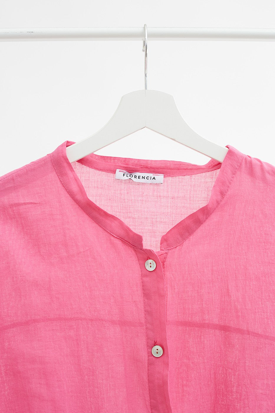 Camisa cuello mao