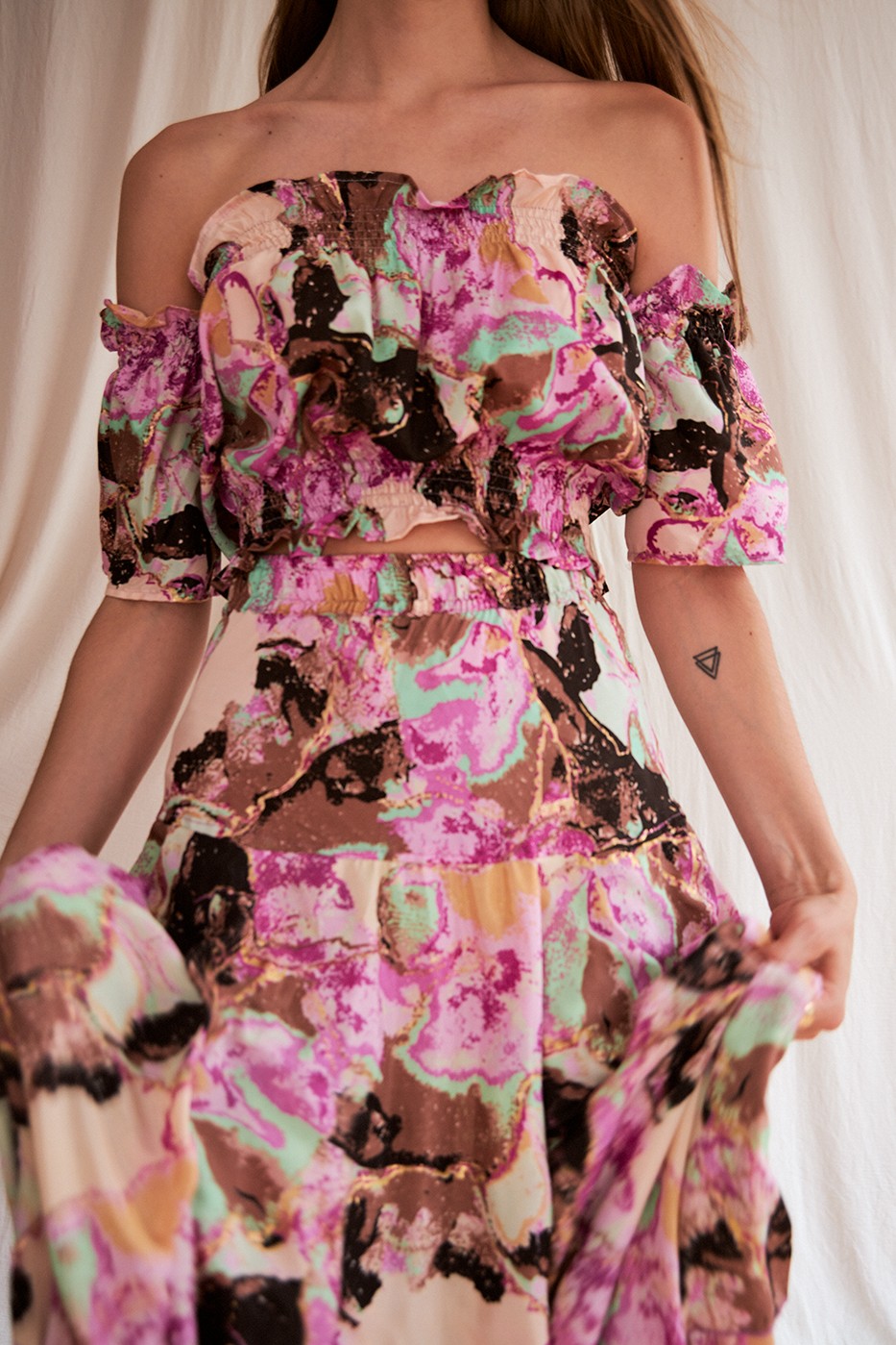 Falda Petals