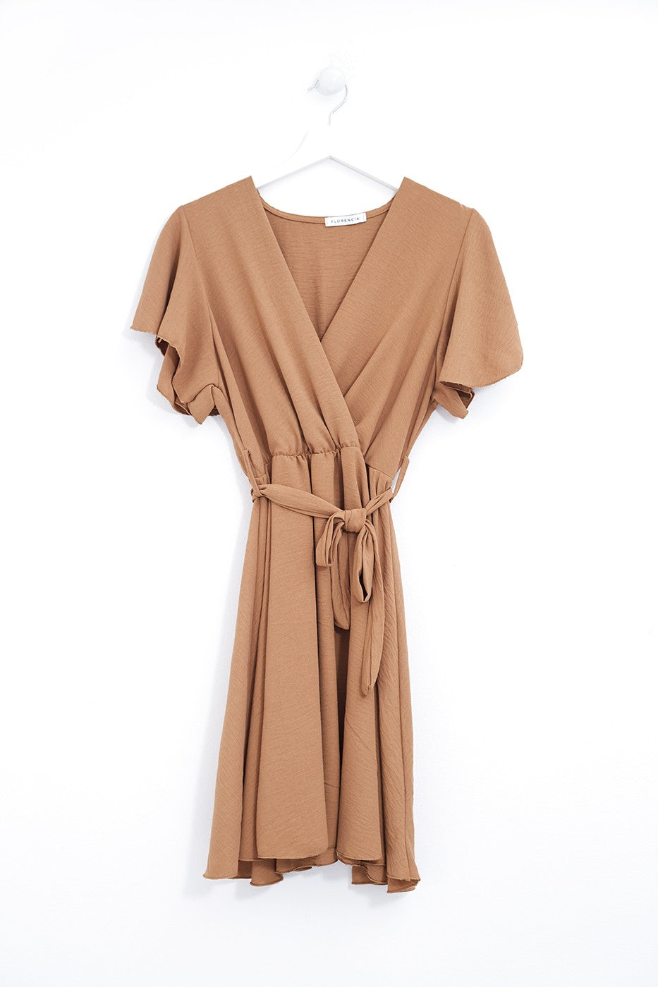 Vestido mini cruzado
