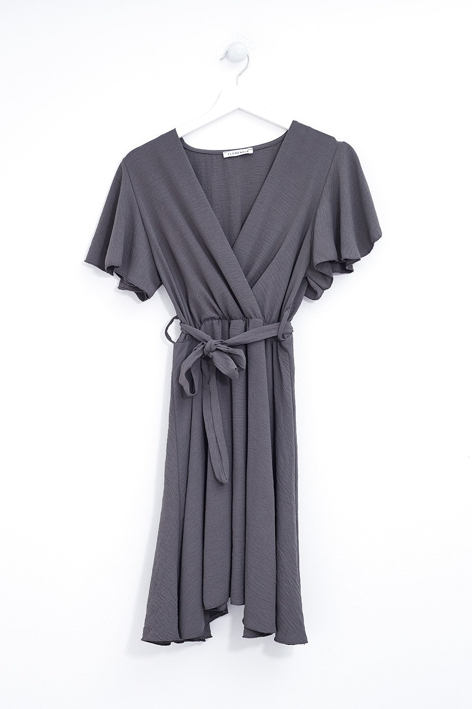 Vestido mini cruzado
