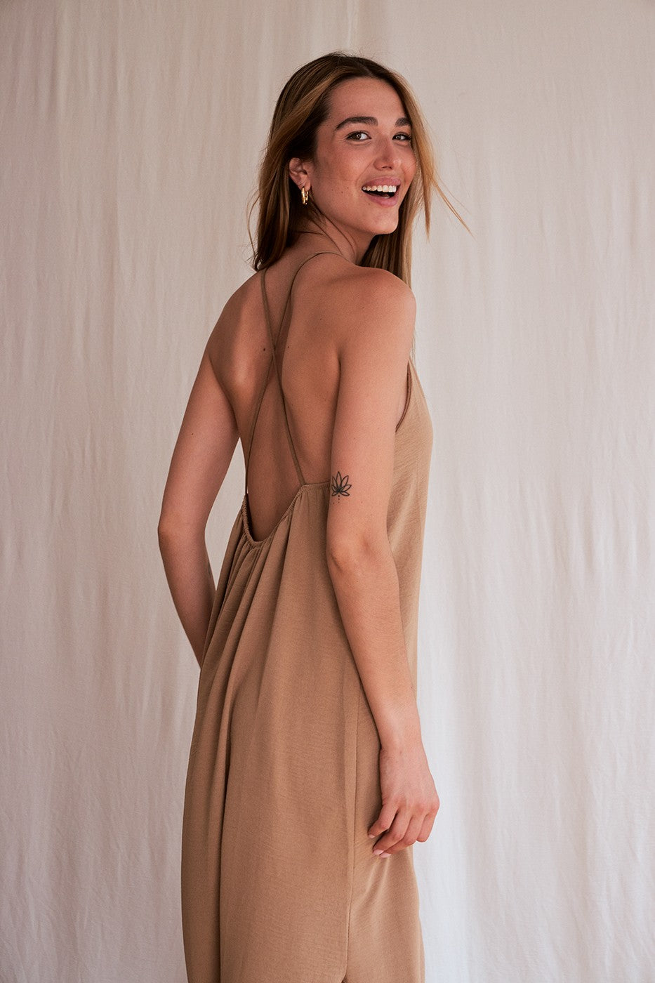 Vestido tirantes cruzados