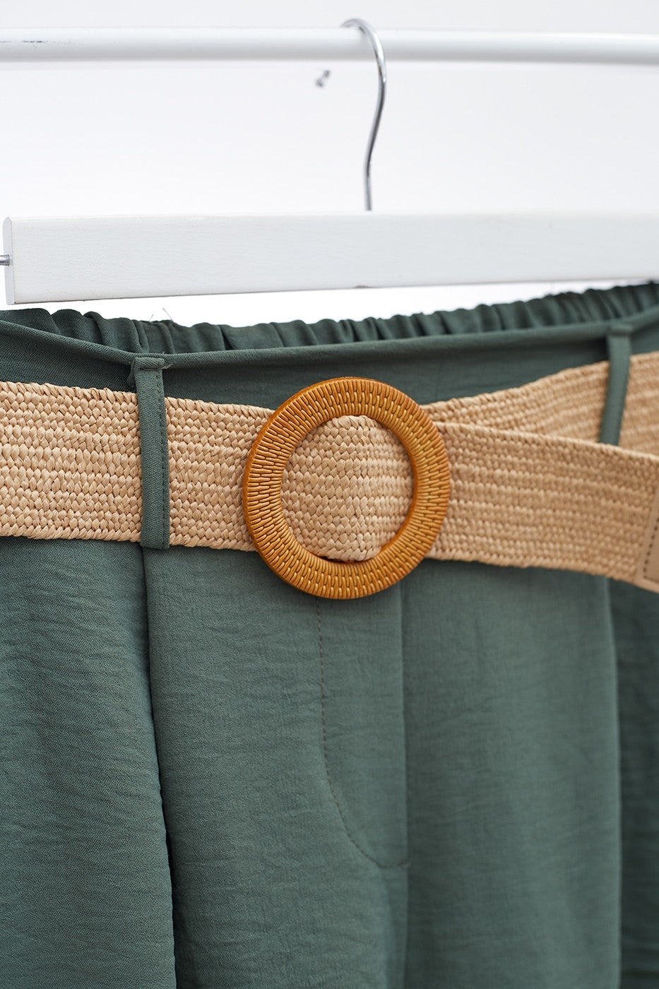 Pantalón corto cinturón