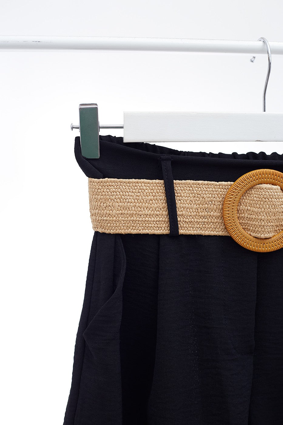 Pantalón corto cinturón