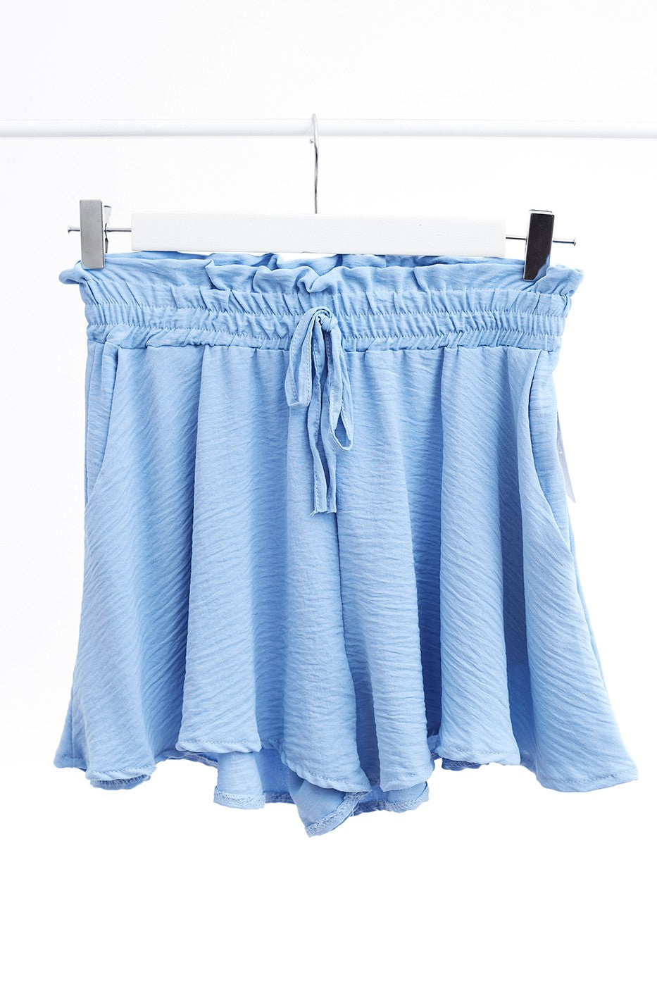 Short fluido bolsillos
