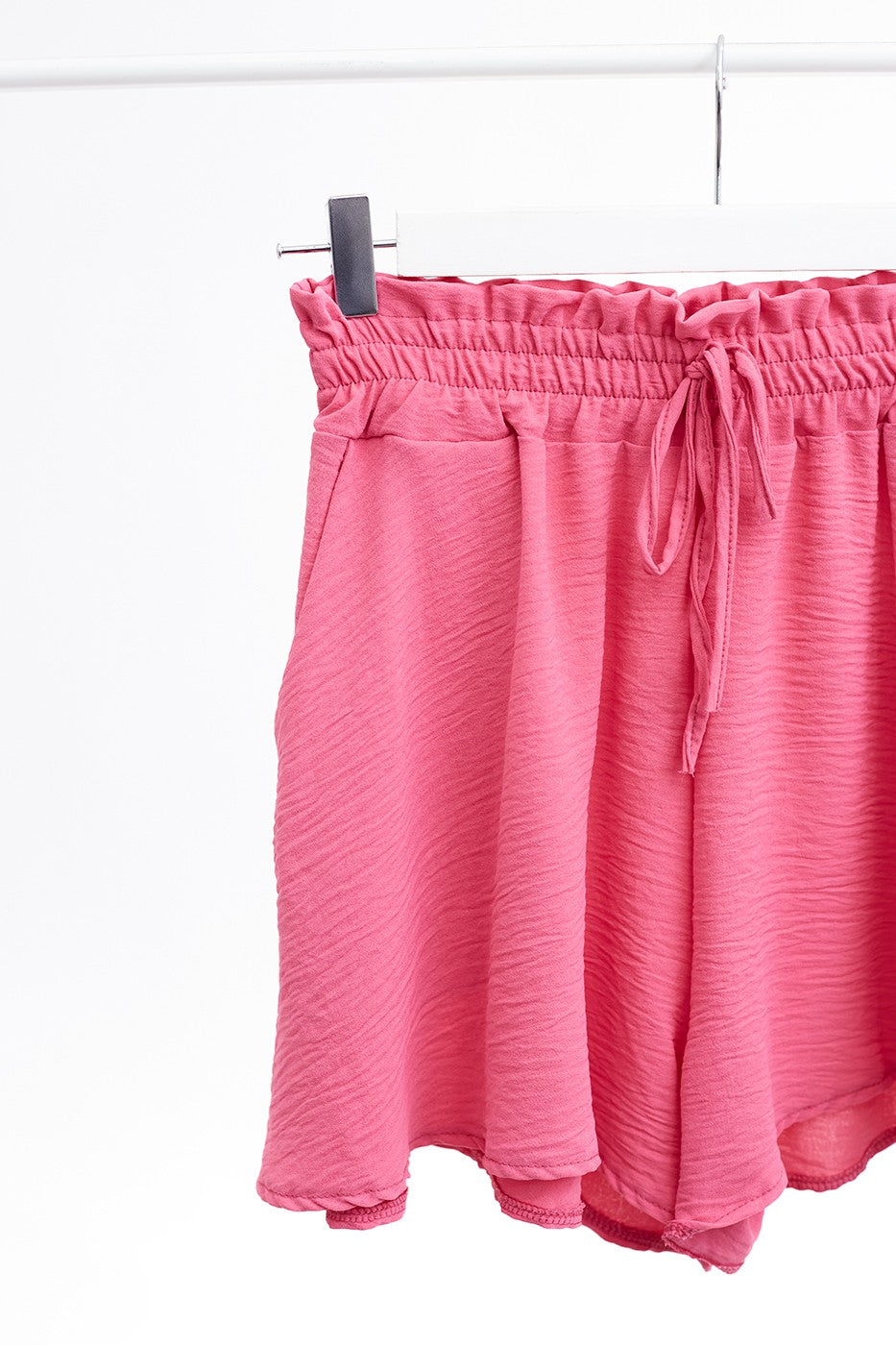 Short fluido bolsillos