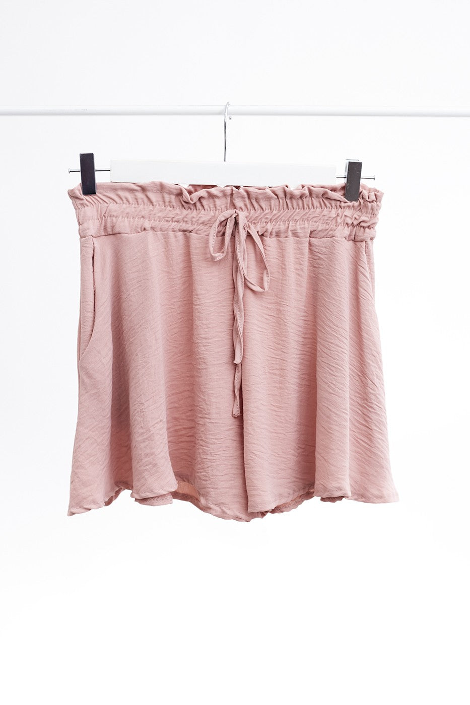 Short fluido bolsillos