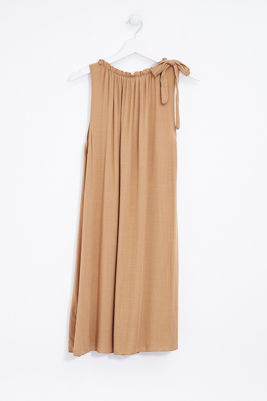 Vestido halter lazo