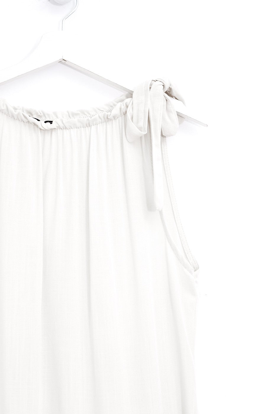 Vestido halter lazo