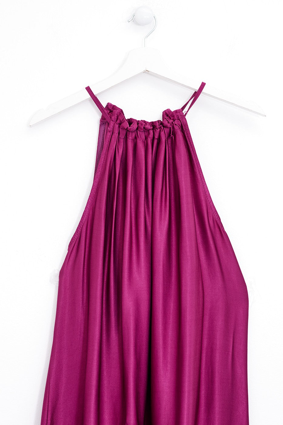 Vestido midi halter
