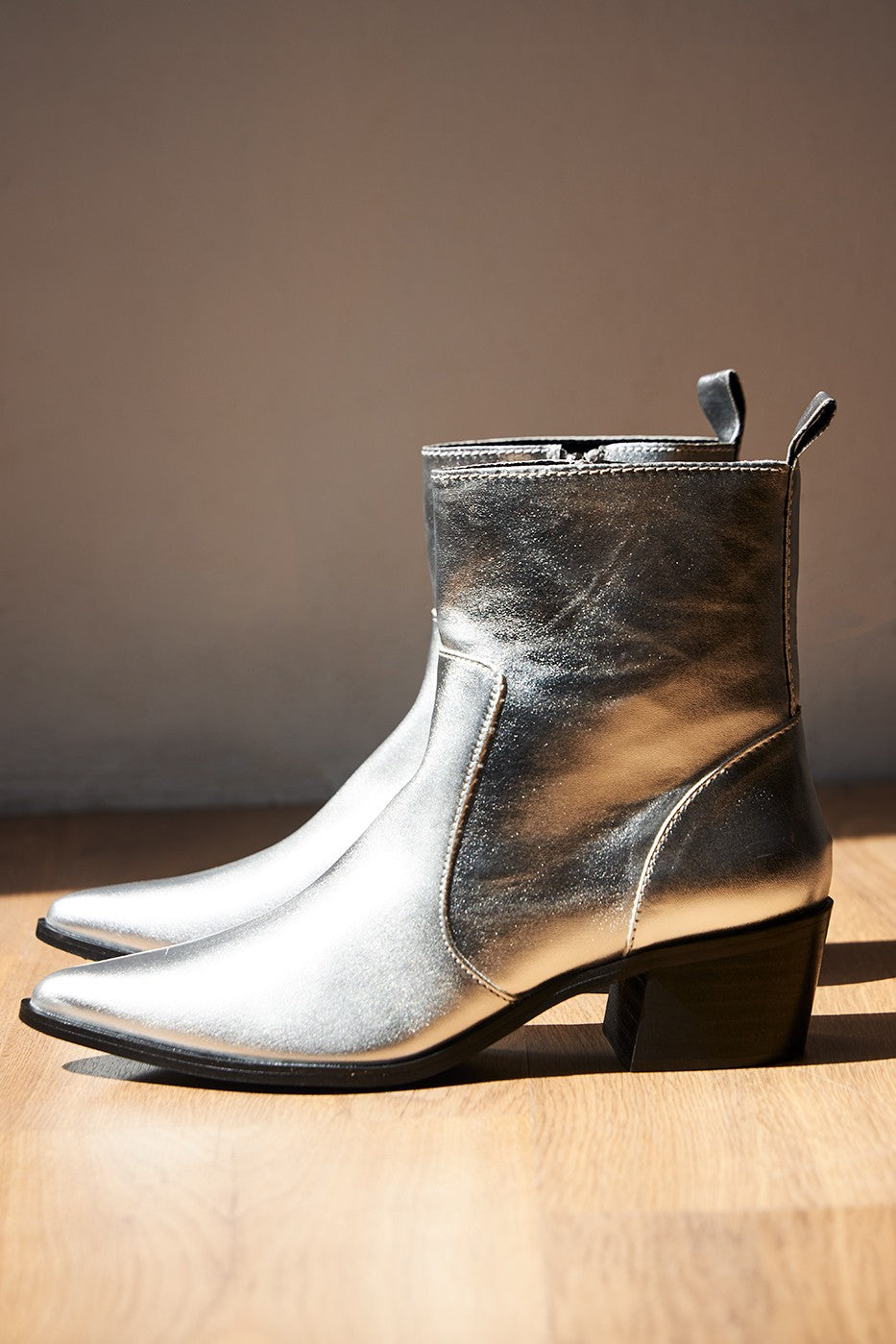 Botines tacón cowboy