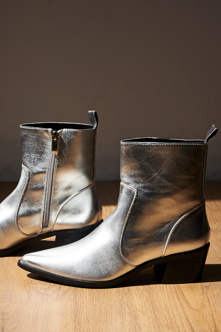 Botines tacón cowboy