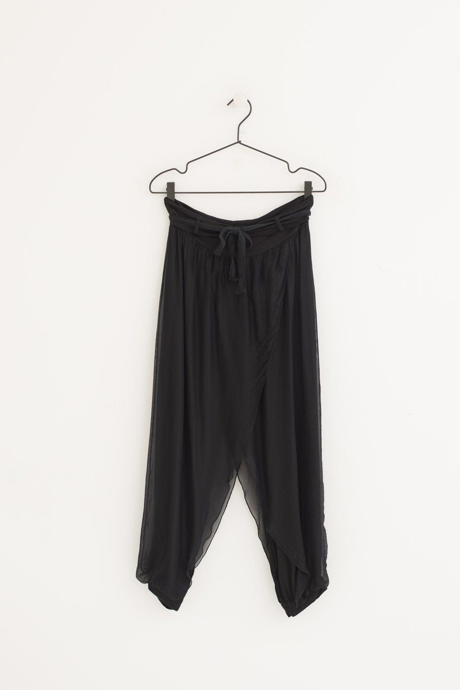 Pantalón baggy seda