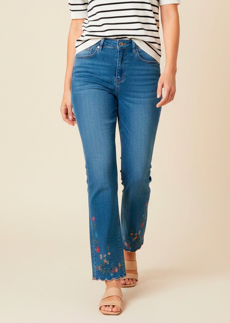 Jeans bordados
