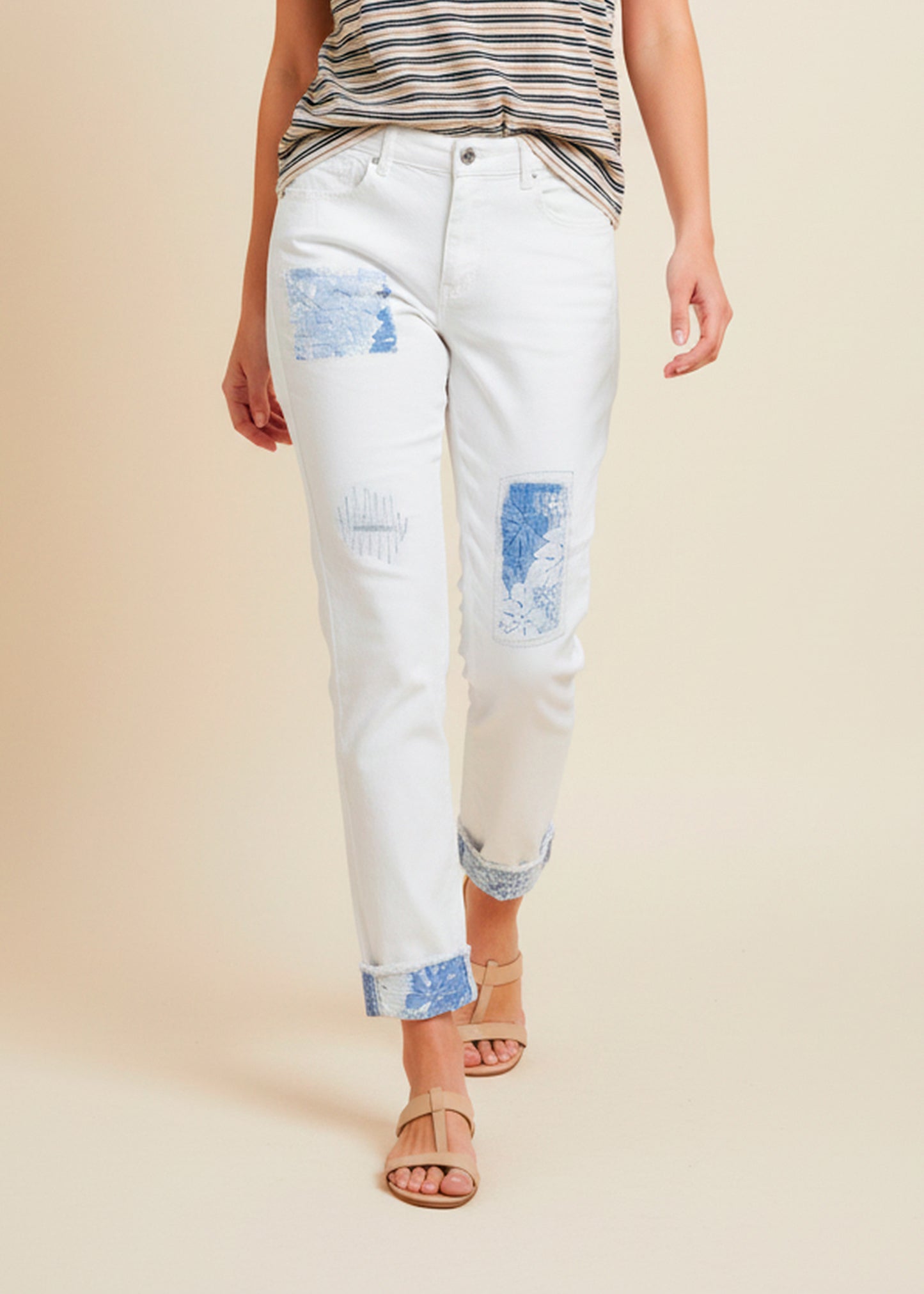 Jeans recuadros