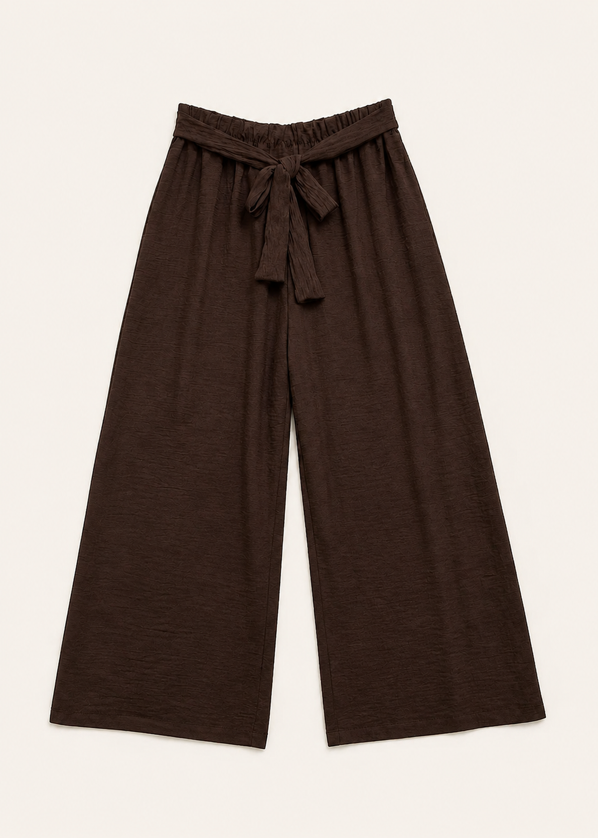 Pantalones fluidos lazo
