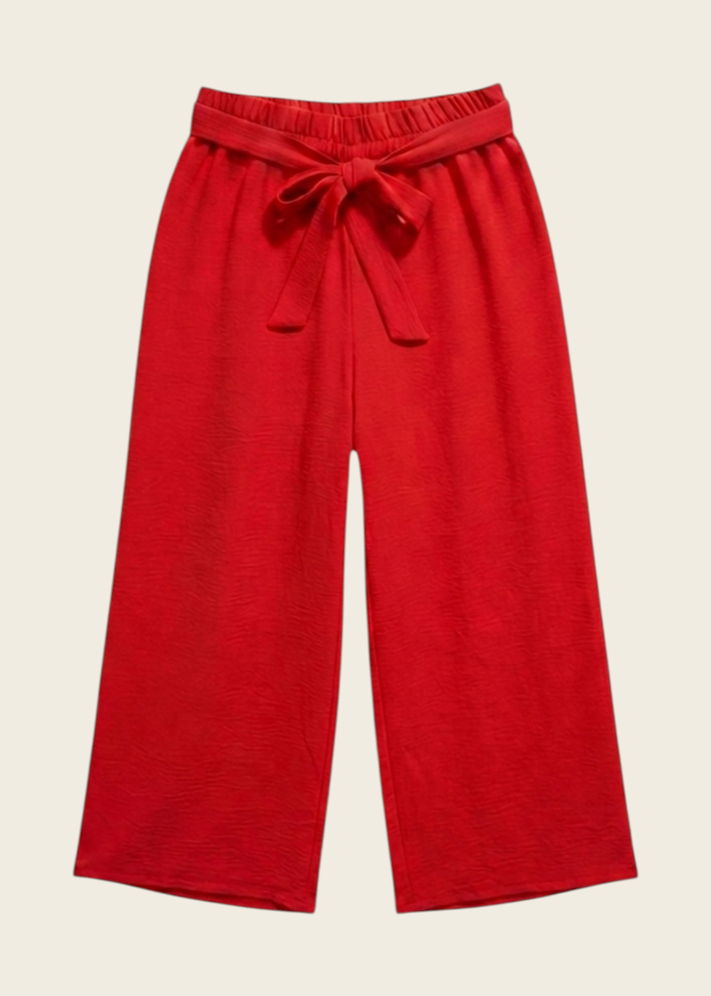 Pantalones fluidos lazo