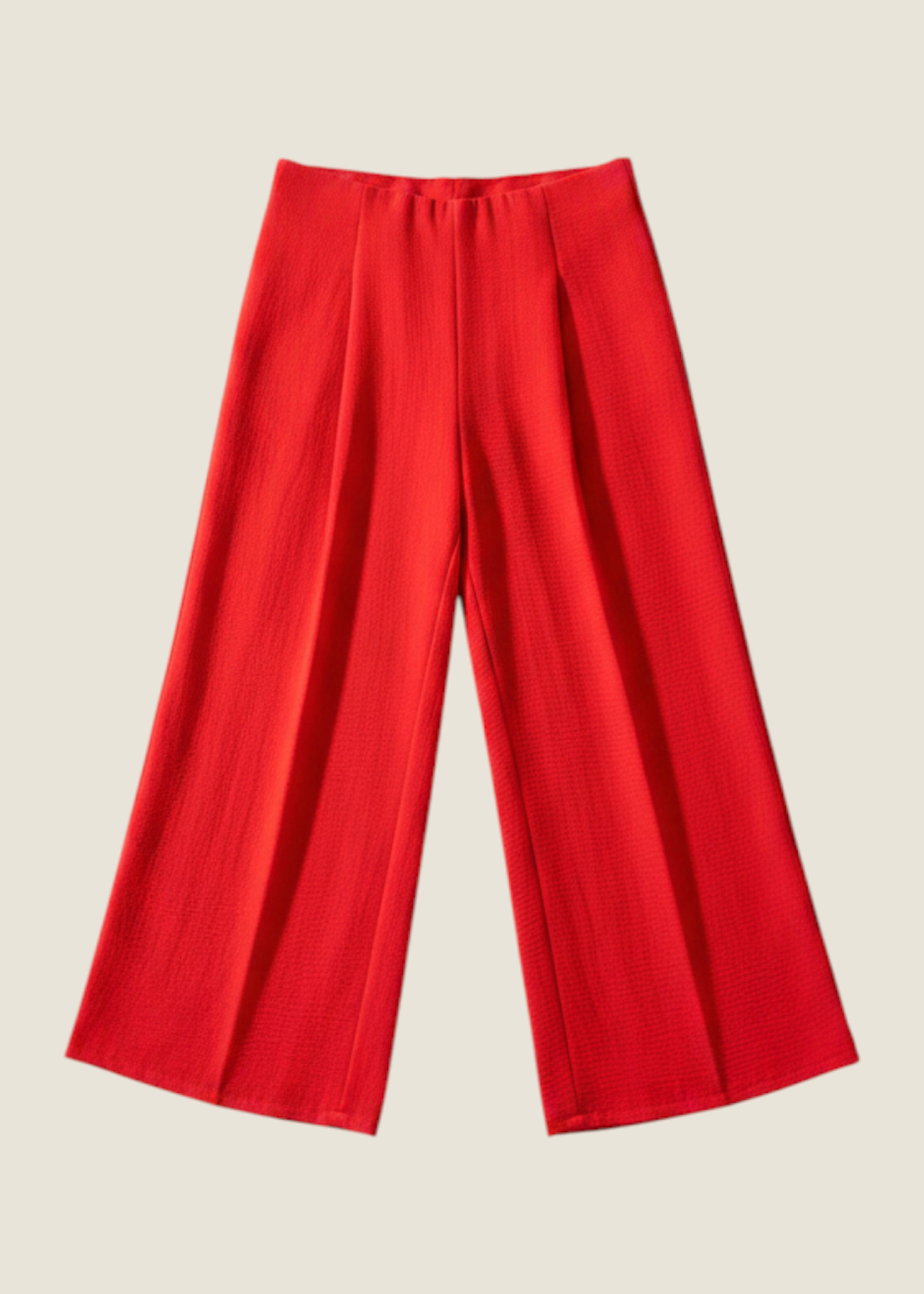 Pantalones anchos fluidos