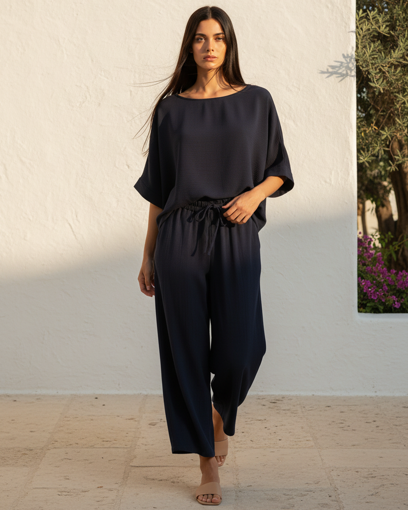 Blusa fluida básica