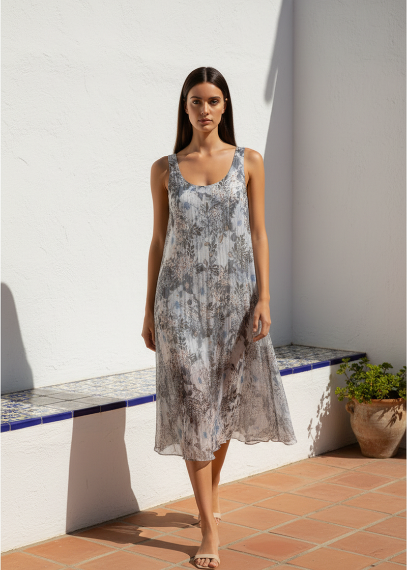 Vestido Kioto tirante