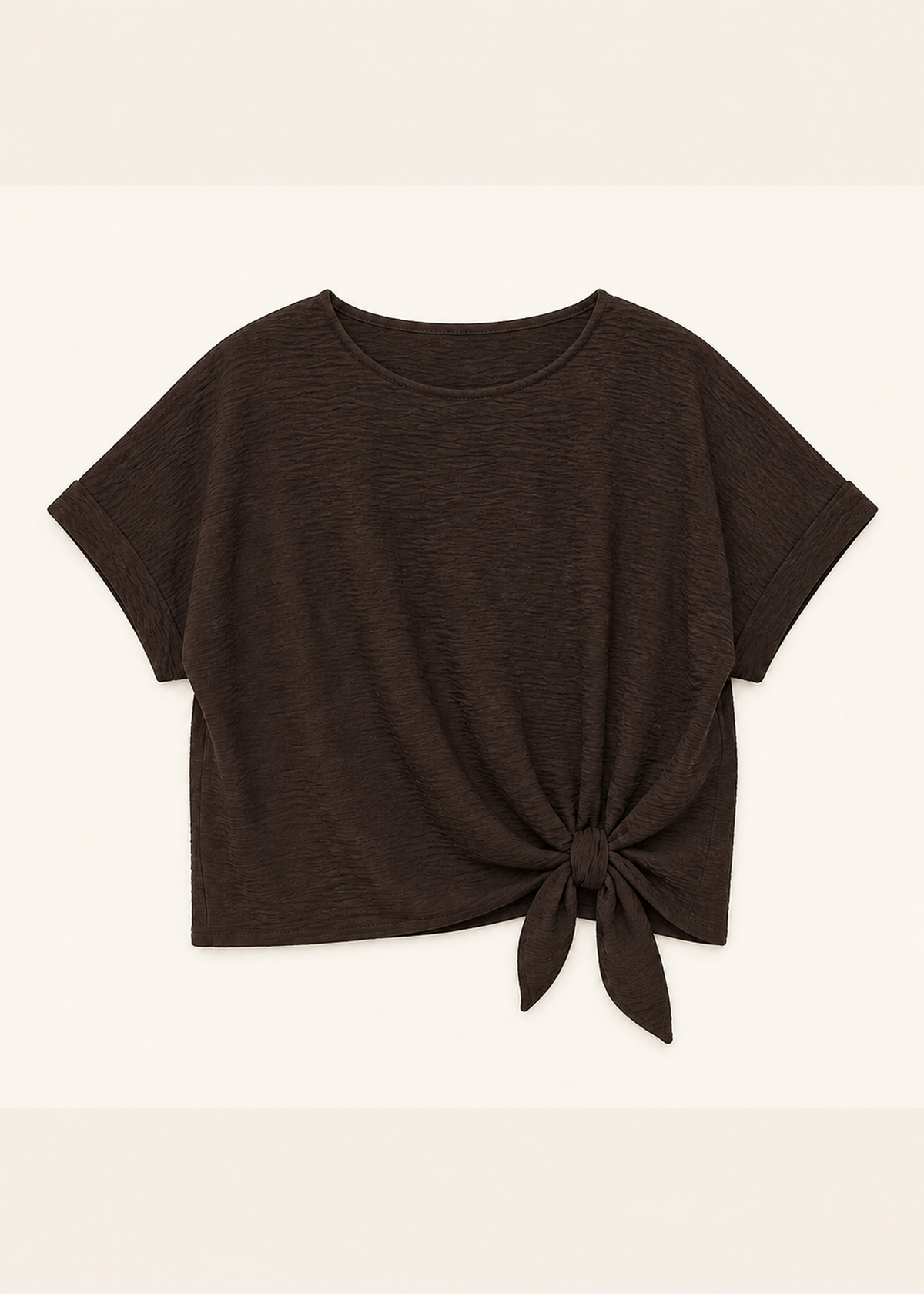 Blusa nudo fluida