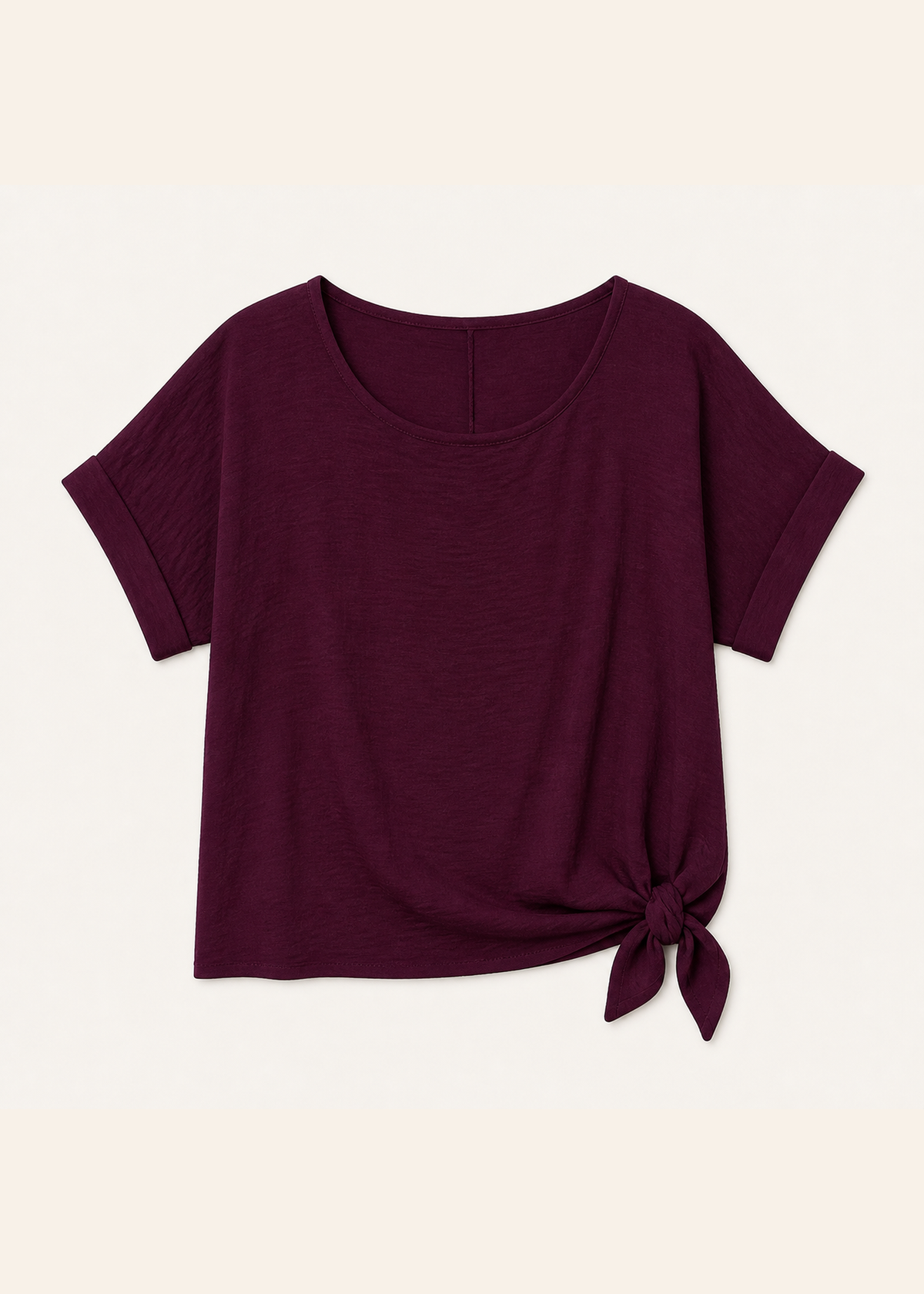 Blusa nudo fluida