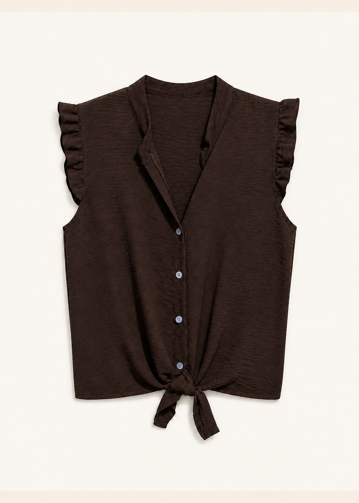 Blusa volante fluida