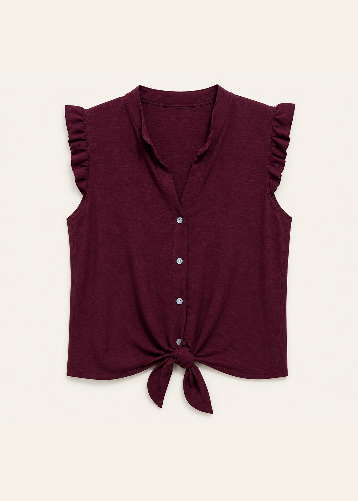 Blusa volante fluida