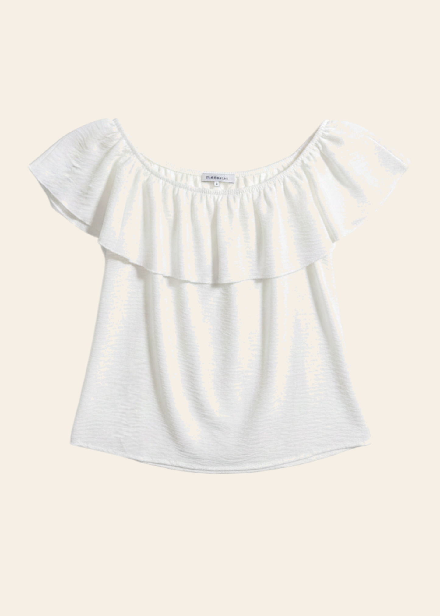 Blusa volante fluida