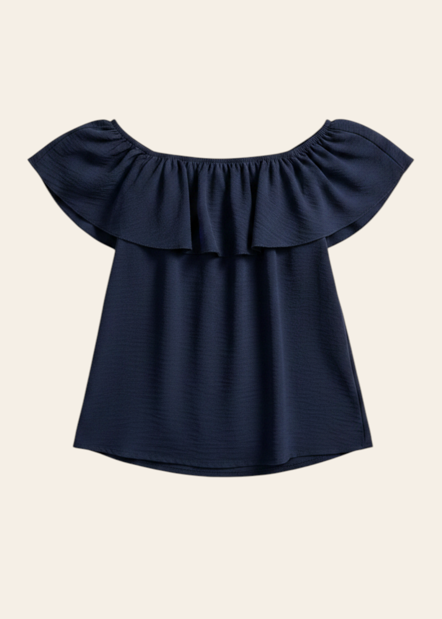 Blusa volante fluida