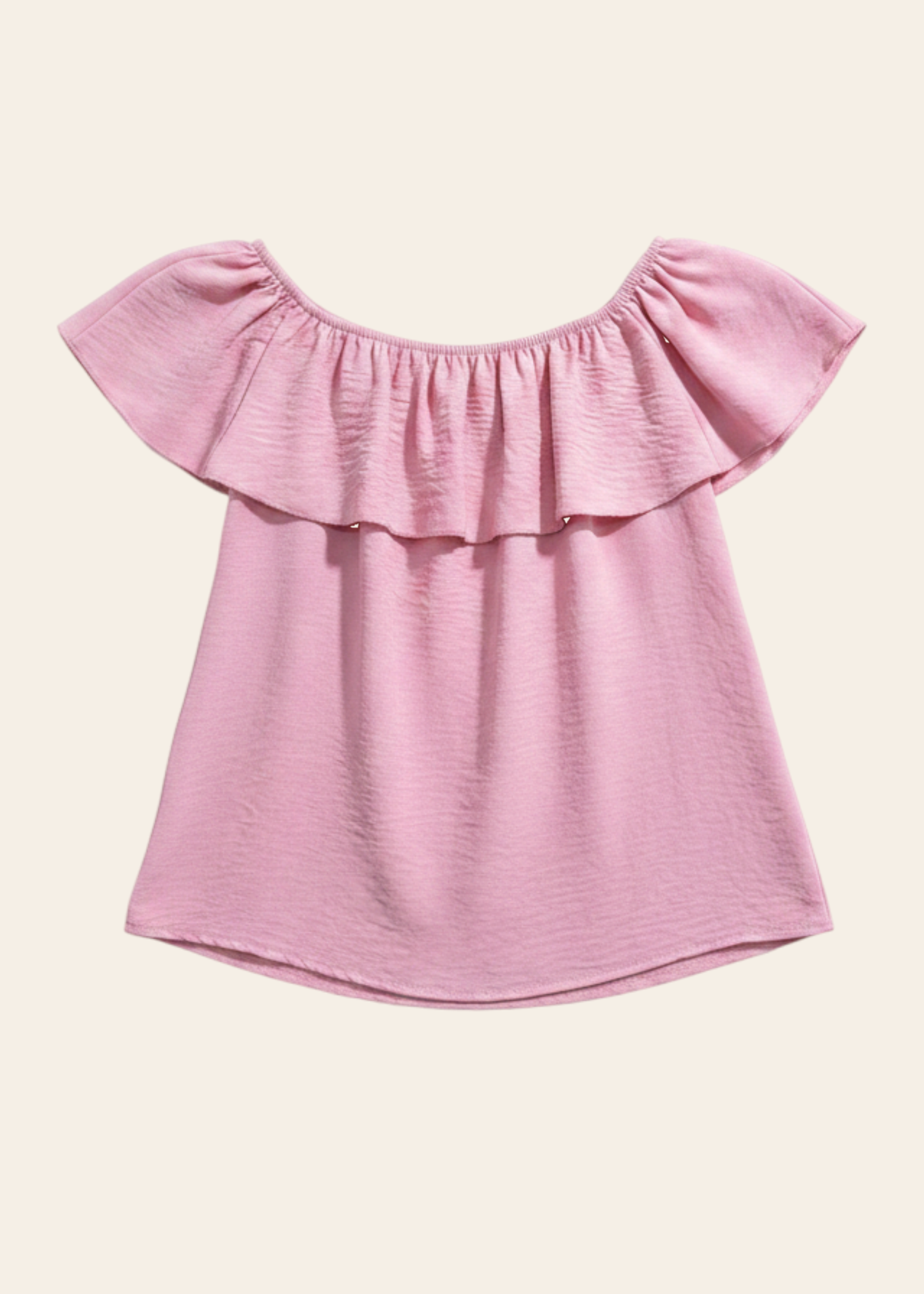 Blusa volante fluida